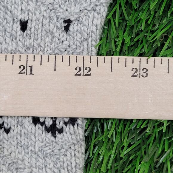 Vintage 80s MOD Sweater Medium 22x26 Baggy USA - Picture 8 of 11